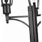 Z-Lite Talbot 1 Light Outdoor Post Mount Fixture, 27.5in. W x 111.5in. H, Black 579PHMR-3-564P-BK - alternate 4
